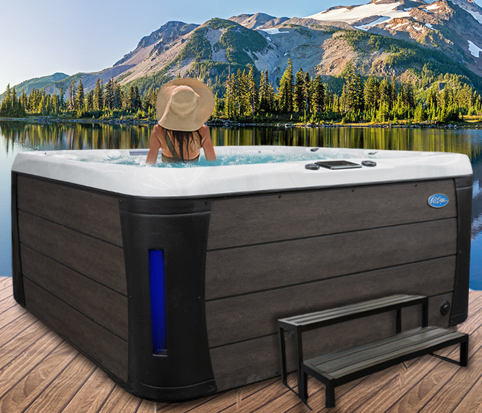 Calspas hot tub being used in a family setting - hot tubs spas for sale Orlando